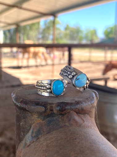 Scalloped Turquoise Ring