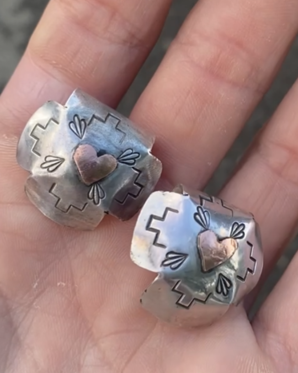 Cross My Heart Earrings